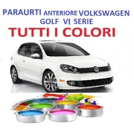 Paraurti Volkswagen Golf 6 serie dal 2009 VERNICIATO